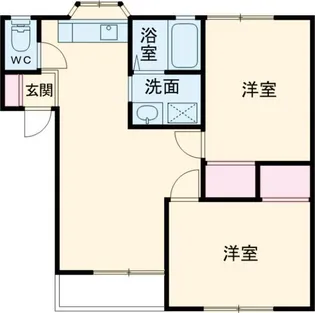 ST桜【1階】の間取り