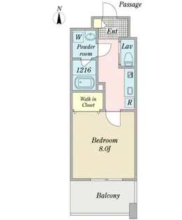 ハイデルベーレ・SEDO【3階】の間取り