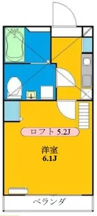 フルール井土ヶ谷【2階】の間取り