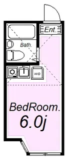 ユナイト生田キッシンジャーの杜【2階】の間取り
