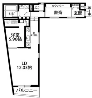 東京都渋谷区鉢山町【アパート】の間取り
