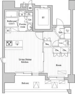 アークマーク大森町アジールコート【13階】の間取り