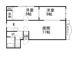 ピュアライフKaiyo【1階】の間取り