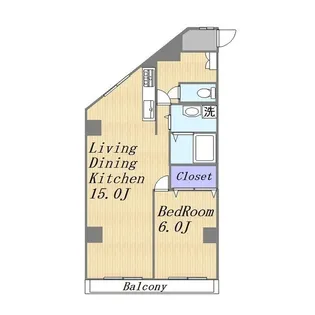 土井ビル【3階】の間取り