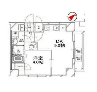 グランリーヴェル横浜ステラパーク【4階】の間取り