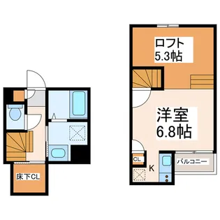 ADC本荘ハレイワ【2階】の間取り