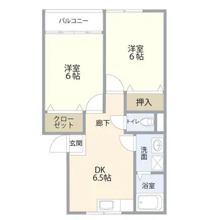 ルーセントA【2階】の間取り