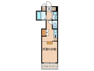 la Waison NISHIAKASHI【7階】の間取り