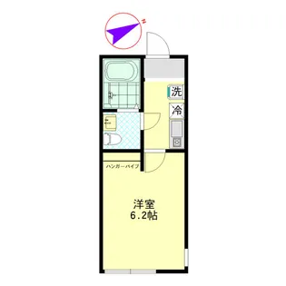 グランディール磯子【1階】の間取り