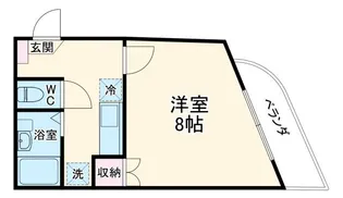 アマービレ【1階】の間取り
