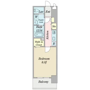 プロシード仙台上杉【11階】の間取り