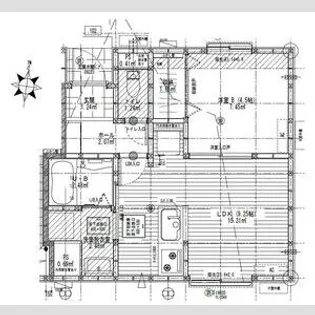 リーブルファイン新舞子II【1階】の間取り