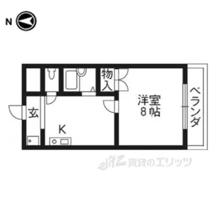 エレガンス21【3階】の間取り