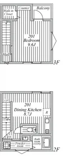 プラスアーバン千歳船橋の間取り