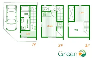 イーストフォートガレアの間取り