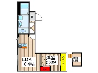 Beststage八千代中央【3階】の間取り