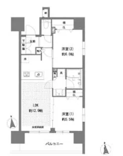 プライマル八王子横山町【7階】の間取り