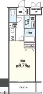 シエル新堀【11階】の間取り