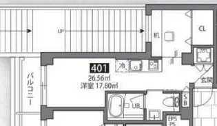 グランヒルズ中落合【4階】の間取り