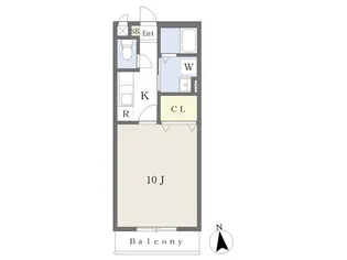 SjハイムII【2階】の間取り