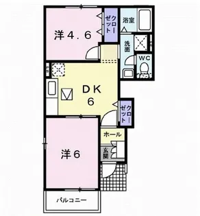 セレノ八島台【1階】の間取り
