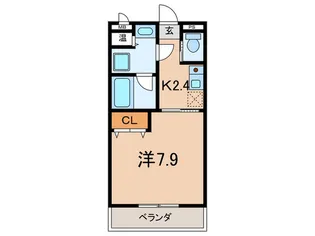聚楽荘仁川C棟【2階】の間取り