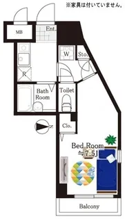 サンテミリオン九段【2階】の間取り