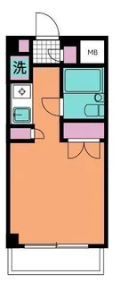 モナークマンション武蔵新城第2【6階】の間取り