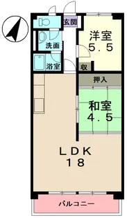 サン・スぺリオ【4階】の間取り