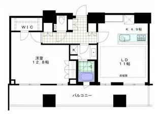 ブランズ渋谷桜丘【21階】の間取り