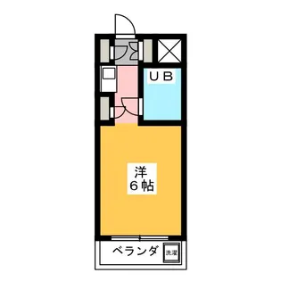 マドレーヌ八王子【4階】の間取り