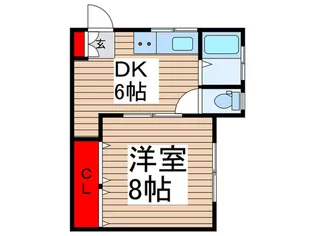 杉浦ビル【1階】の間取り