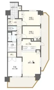 藤和シティホームズ小竹向原【2階】の間取り