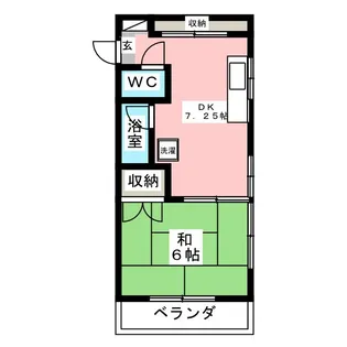 ルネ暁【3階】の間取り