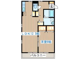 ポーセリン【1階】の間取り