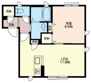 紅葉の庭(もみじのにわ)B【1階】の間取り