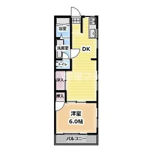 メゾン石川【2階】の間取り