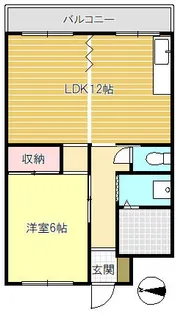 サラダイシャルマン【3階】の間取り