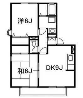 フレマリール桜ヶ丘A【1階】の間取り