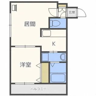 LE・EST III(ル・エスト3)【4階】の間取り