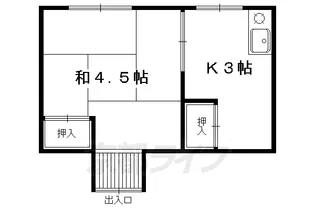 牧定荘【2階】の間取り