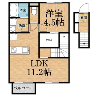 ドールヒルズI【2階】の間取り