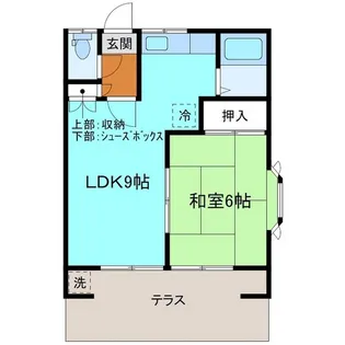 メゾンT2【1階】の間取り