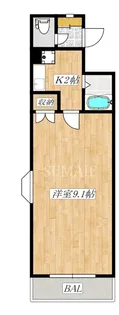 ドミール板橋本町【1階】の間取り