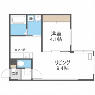 A2麻生(エーツーアサブ)【2階】の間取り
