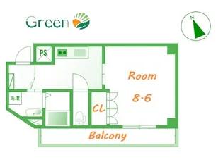 ティアラ・ビバ【2階】の間取り