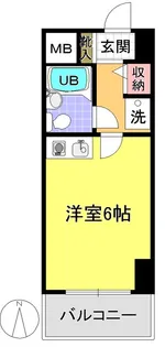 ダイアパレス・ステーションプラザお花茶屋【4階】の間取り