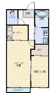 グランドリームII【2階】の間取り
