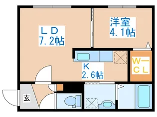 Eternal Aqua【2階】の間取り