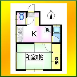 ハイムA【2階】の間取り